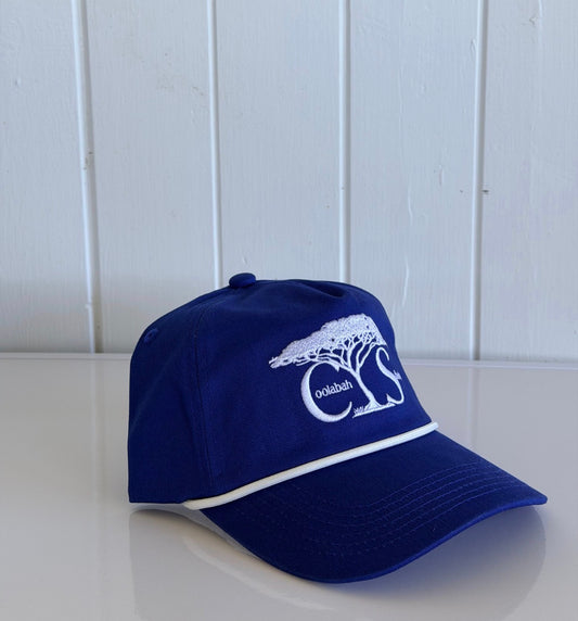 Fabric Blue Cap